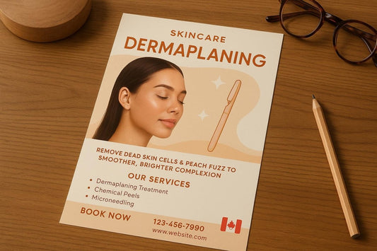 How to Design Dermaplaning Flyers - DermaplaningSupplies.com