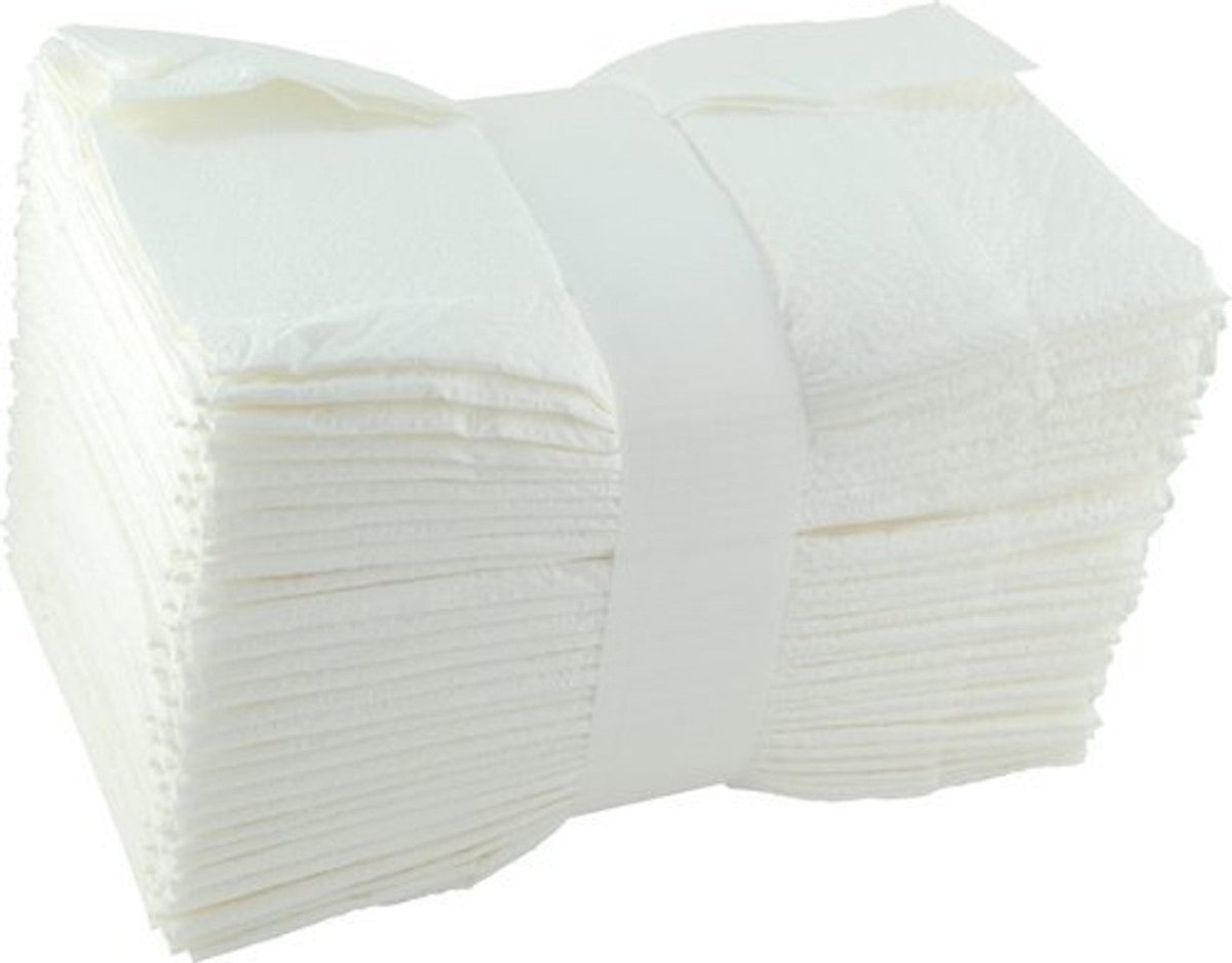 36" x 40" Disposable Exam Drape Sheet 2 - ply White Tissue, Case of 100 Canada
