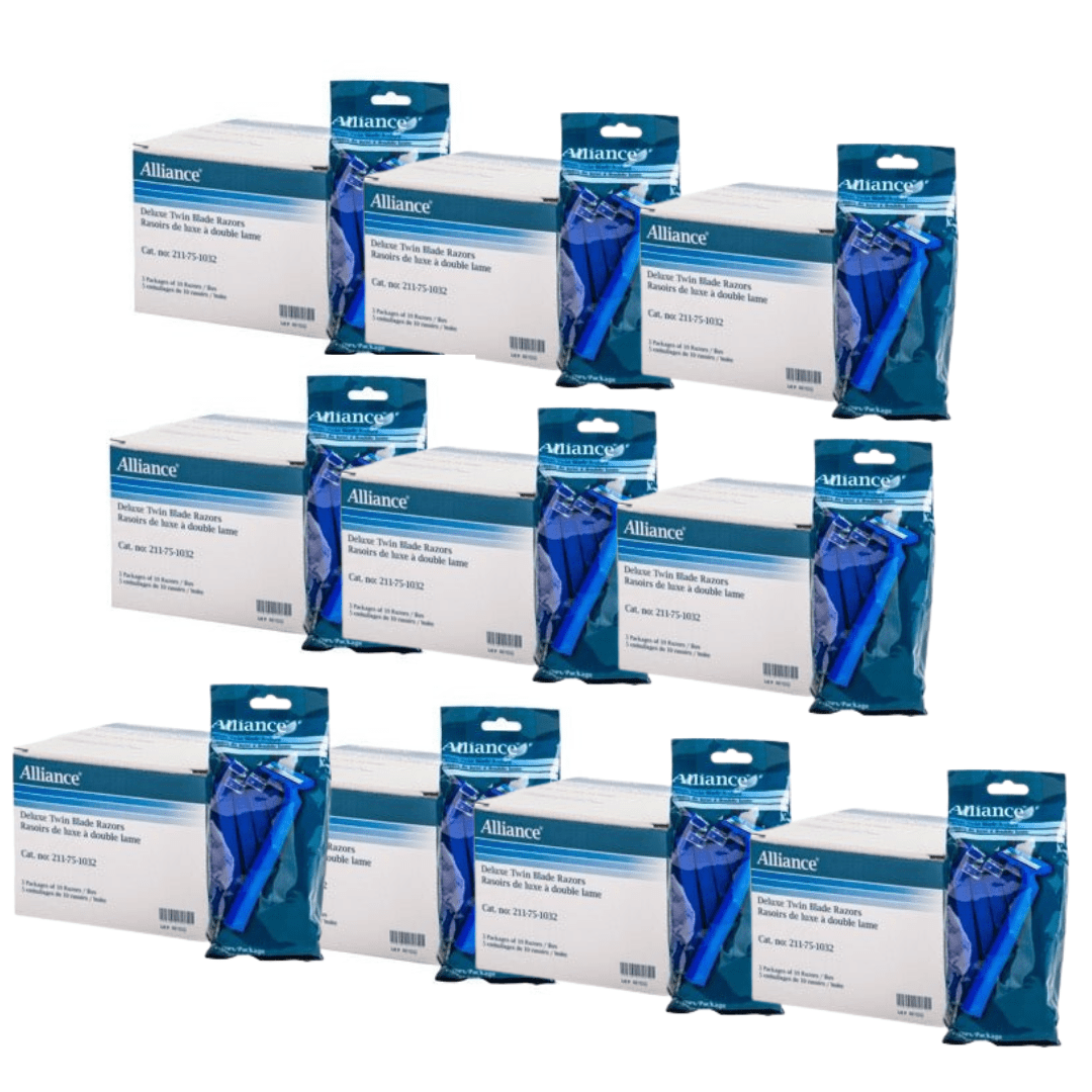 Disposable Razors Deluxe Twin Blade Razor for Men and Women Canada