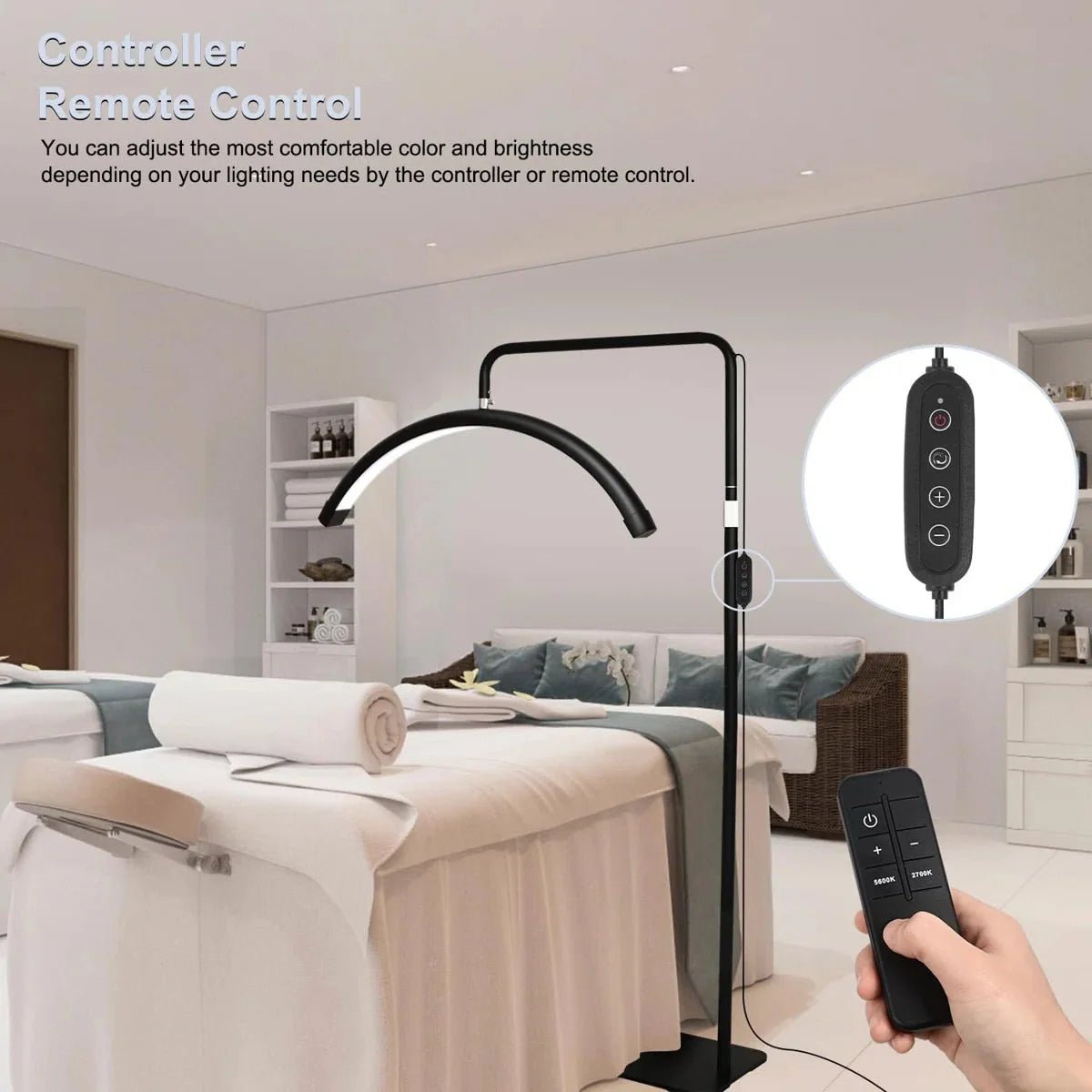 Half Moon Adjustable LED Beauty Light Canada