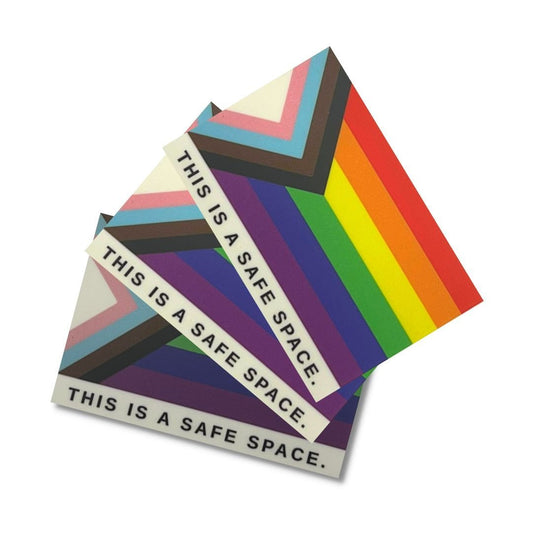 Pride Flag Vinyl Window/Door Decal Canada