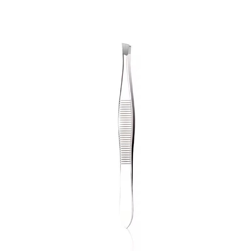 Tweezers, Slanted Tip 3.5” Stainless Steel with Matte Finish Canada