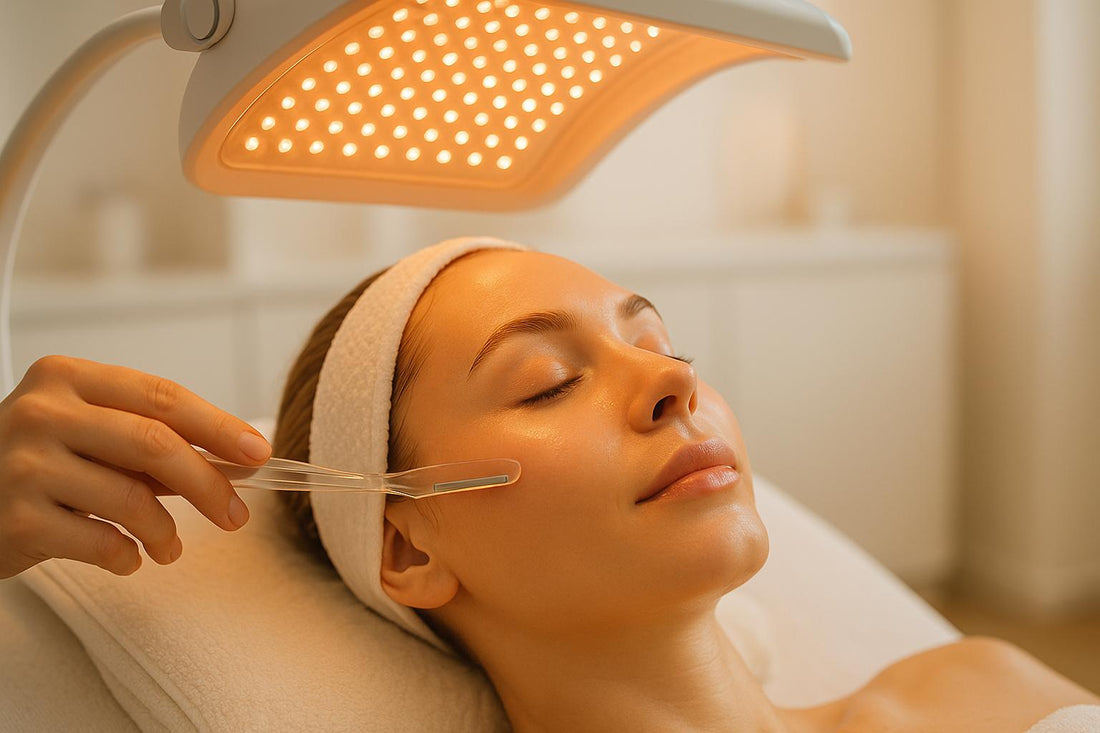 How LED Therapy Enhances Dermaplaning Results