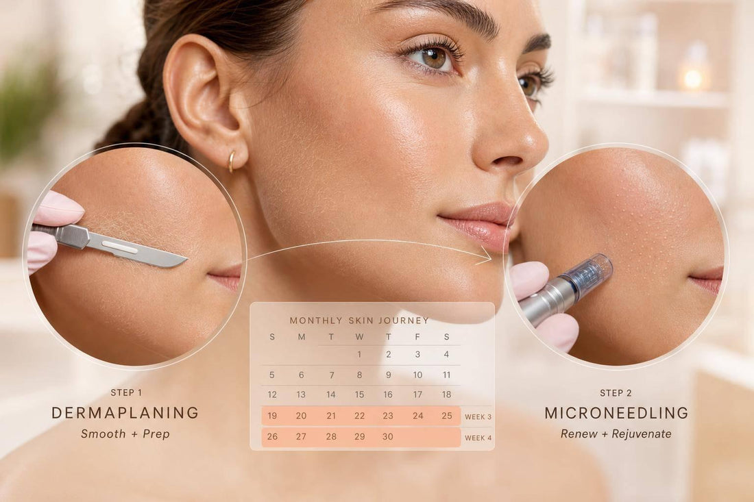 Dermaplaning Before or After Microneedling?