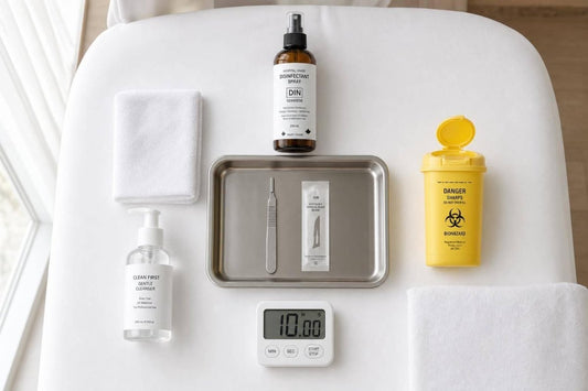 Dermaplaning Disinfection Rules: Tools, Beds, And Trays - DermaplaningSupplies.com