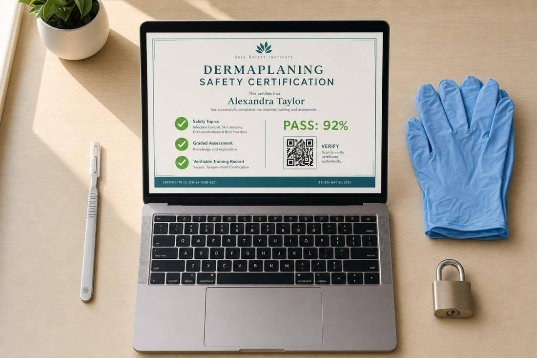 Online Dermaplaning Safety Certification: What Counts - DermaplaningSupplies.com