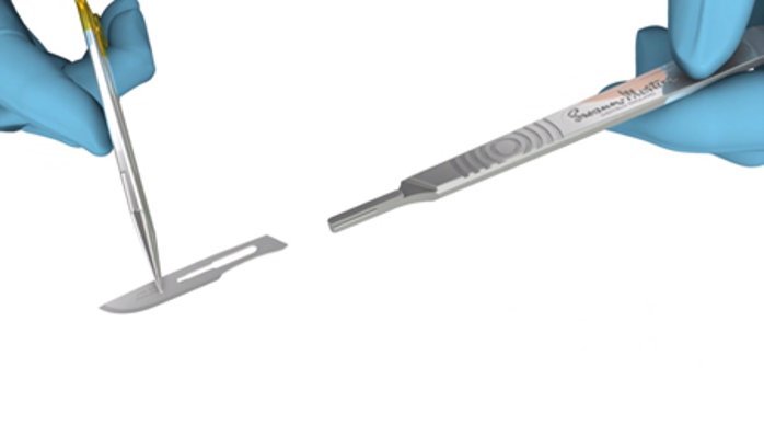 #10 Swann Morton Dermaplaning Blades, Stainless Steel Surgical Blade, Sterile, Pack of 25 Canada