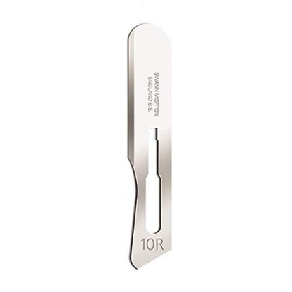 #10R Swann Morton Dermaplaning Blade (Butter Blade) | Stainless Steel | Box of 100 Canada
