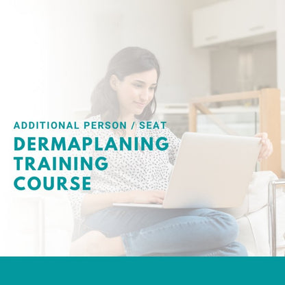 Additional Seat / Person for Dermaplaning Online Training Course Canada