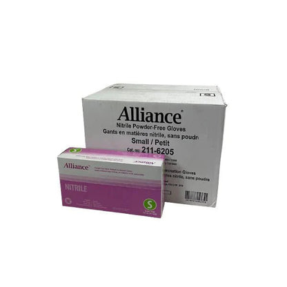 Alliance Disposable Nitrile Gloves, Medical Grade Exam Gloves, Small Canada