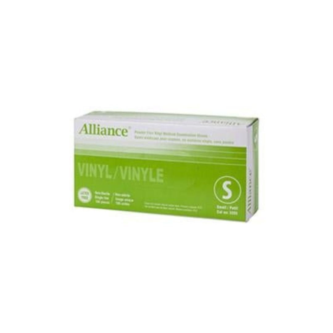 Alliance Disposable Vinyl Gloves, Medical Grade Exam Gloves, Small Canada