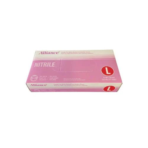 Alliance Medical Grade Nitrile Disposable Gloves Large, Powder-Free Canada