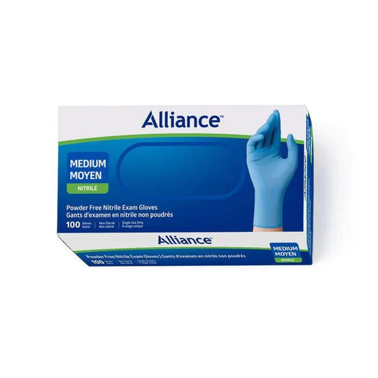 Alliance Nitrile Disposable Gloves, Powder Free Nitrile Exam Gloves Canada