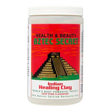 Aztec Secret Indian Healing Clay Facial Mud Mask, 32 Oz