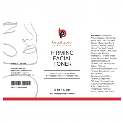 BPS Pro Series Firming Facial Toner, Professional Size 16oz / 473ml Canada