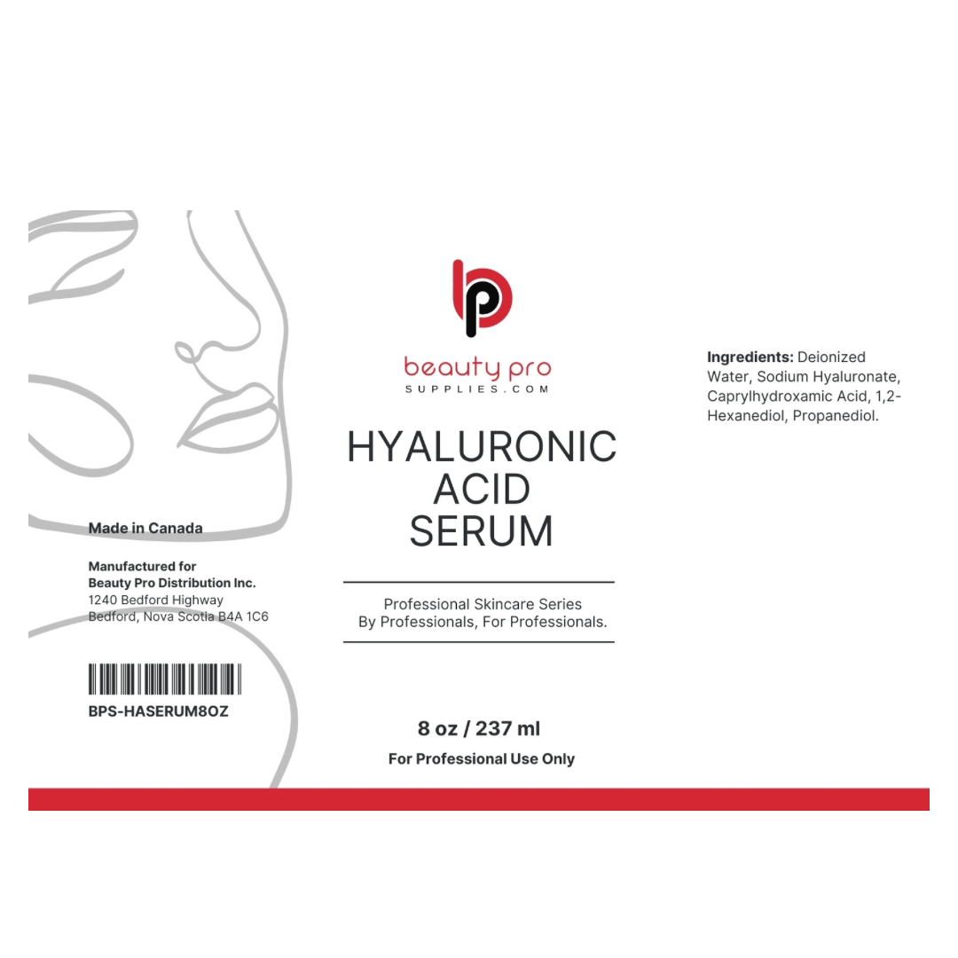 BPS Pro Series Hyaluronic Acid Serum, Professional Size 8oz / 237ml