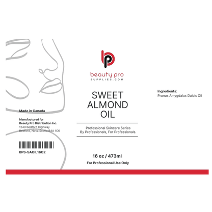 BPS Pro Series Sweet Almond Oil Professional Size 16 oz / 473 ml Canada