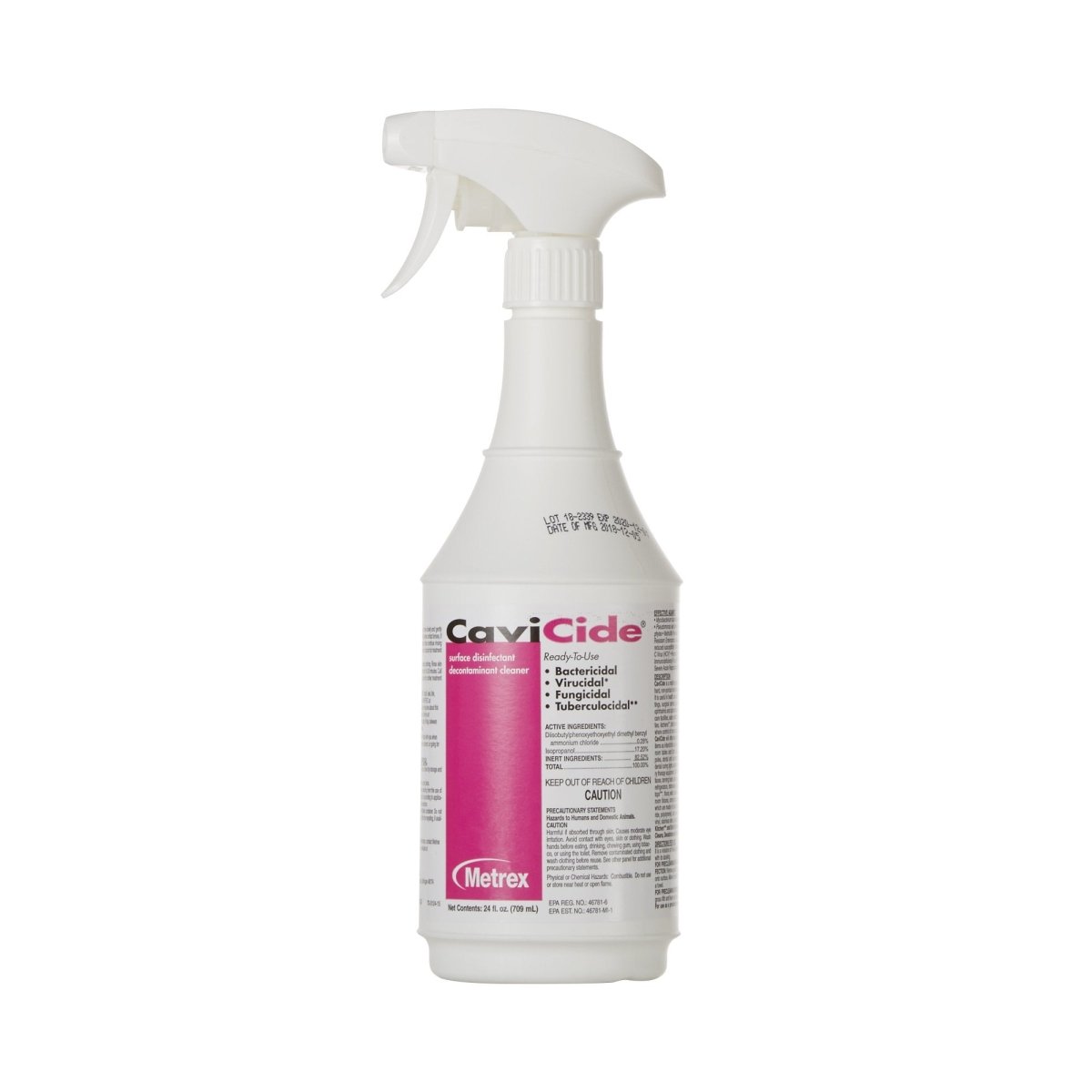 CaviCide Surface Disinfectant Spray Bottle, 24 fl oz / 709 ml * Canada