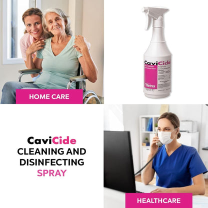 CaviCide Surface Disinfectant Spray Bottle, 24 fl oz / 709 ml * Canada