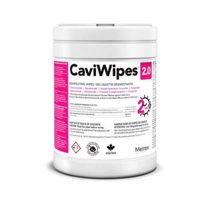 CaviWipes 2.0 Surface Disinfectant Wipe, 6" x 7" 160 count Canada