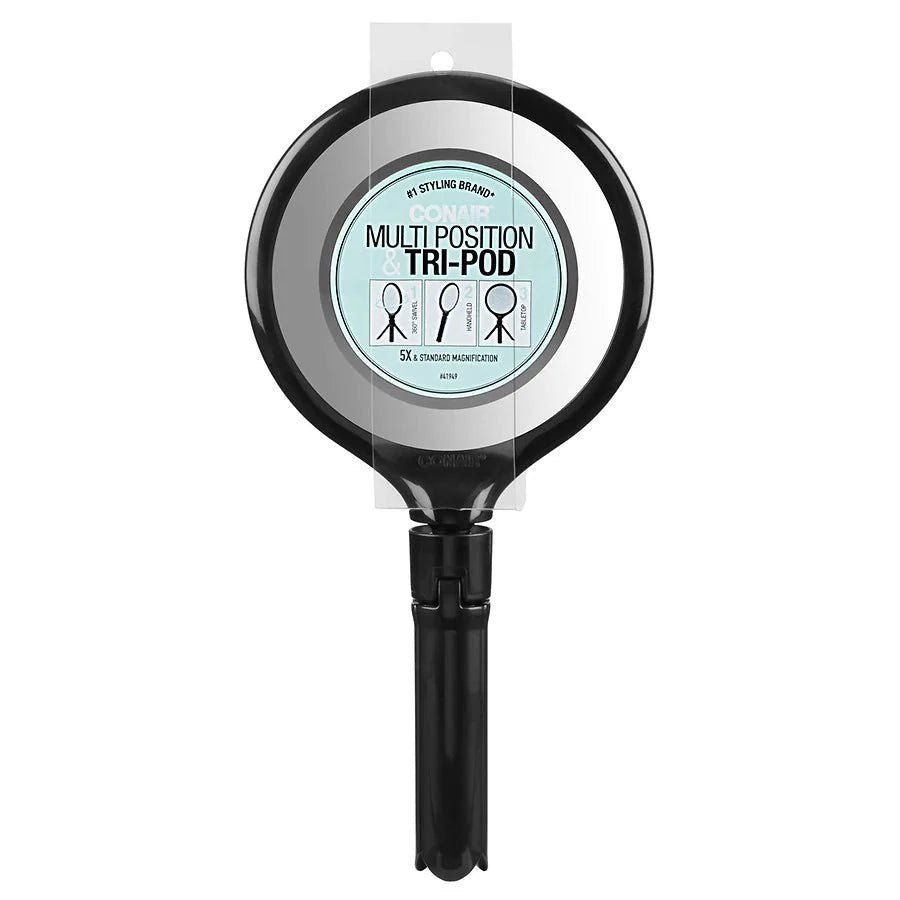 Conair 1x / 5x Magnification Round Mirror with Tripod Canada