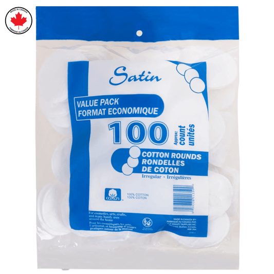 Cotton Round Pads, Non Sterile 100pcs.