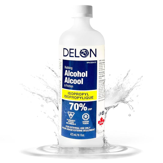 Delon 70% Isopropyl Alcohol, 473ml Canada