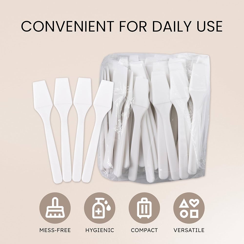 Disposable Cosmetic Spatula, 200 pieces Canada