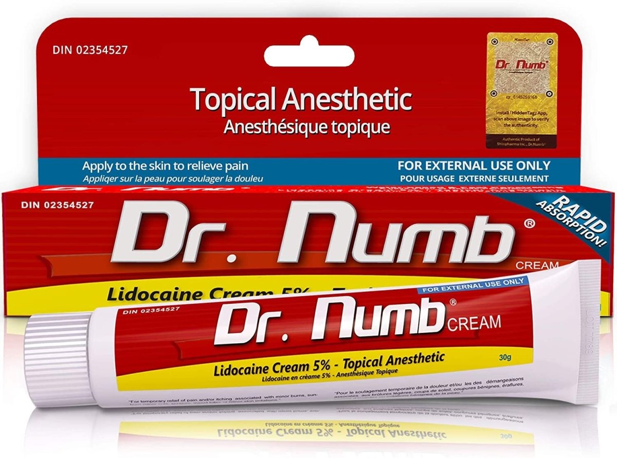 numbing cream dressing Emla