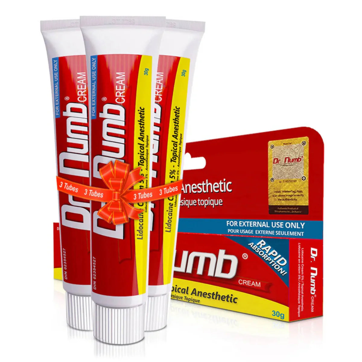 Dr Numb 5% Lidocaine Topical Anesthetic Numbing Cream