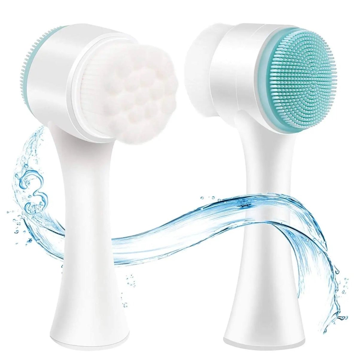 Face Scrubber 2 in 1 Cleansing Brush Dual Action Deep Cleansing Canada