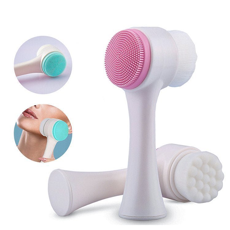 Face Scrubber 2 in 1 Cleansing Brush Dual Action Deep Cleansing Canada