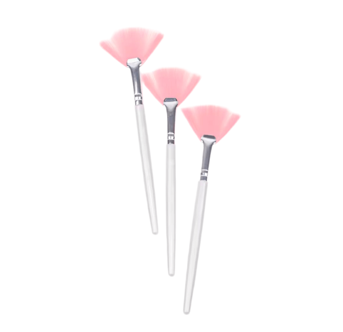 Facial Applicator Fan Brush, Pink Tip Canada