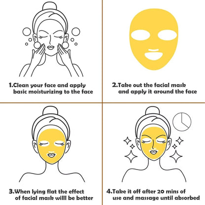 Gold Collagen Gel Facial Mask Canada