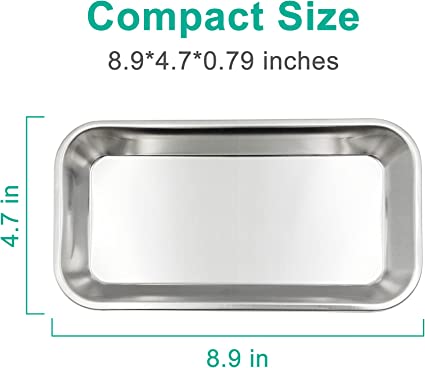 Implement Tray Rectangular Shape, Stainless Steel Canada