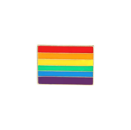 Lapel Pin - Rainbow Pride Flag Enamel Pin for Aestheticians Canada