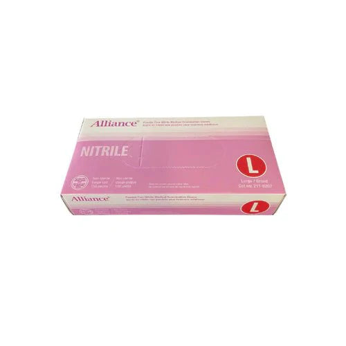 Alliance Medical Grade Nitrile Disposable Gloves Large, Powder-Free | Canada