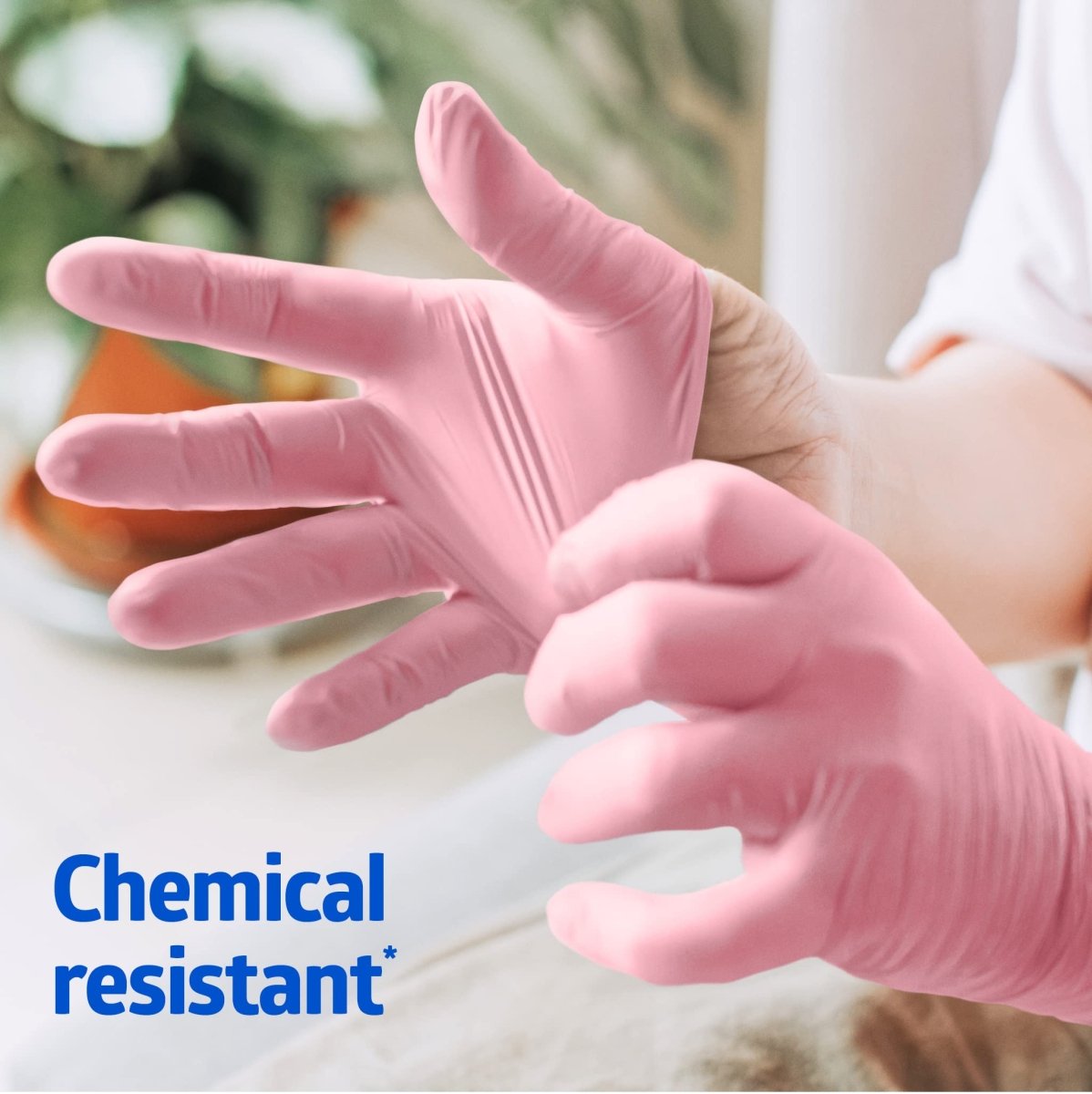 Medline PinkSense Pink Nitrile Gloves Powder Free Box/250 Canada