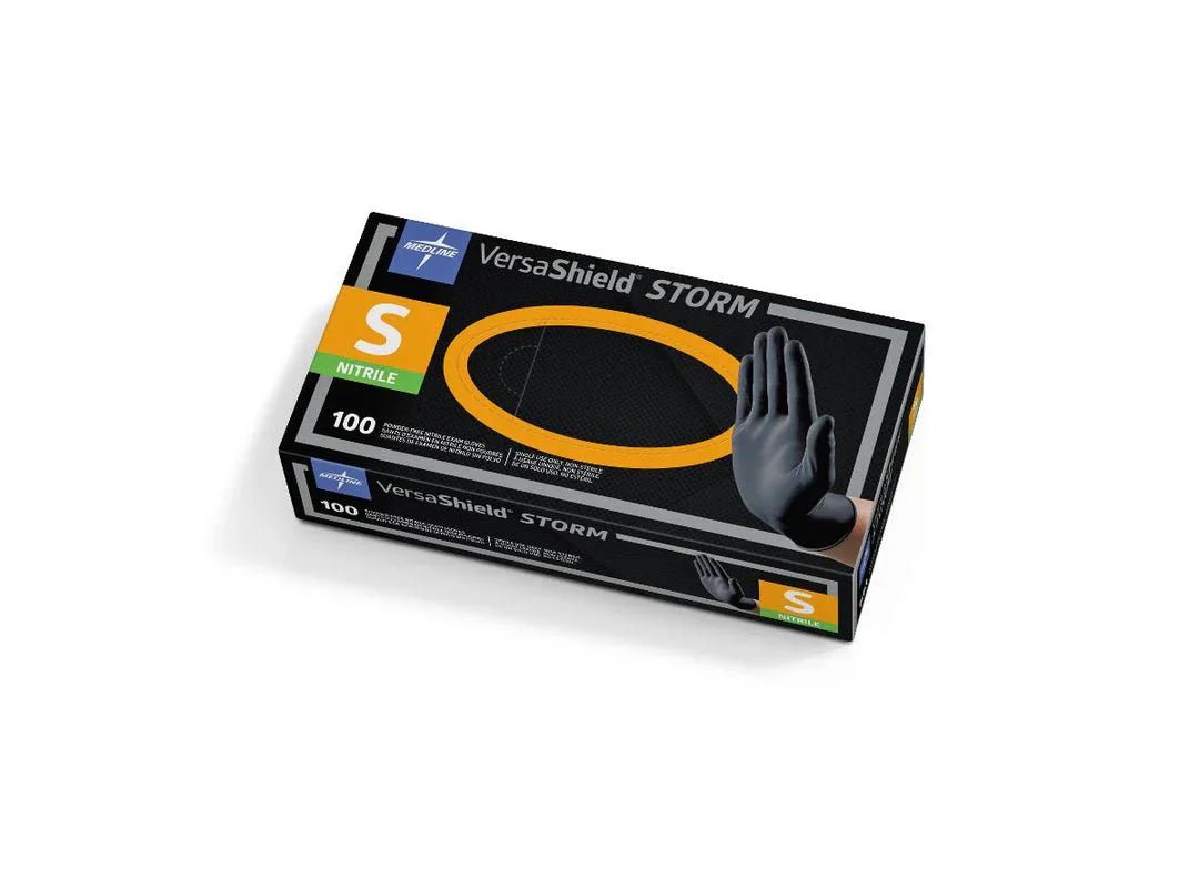 Medline Versashield Black Nitrile Gloves Canada