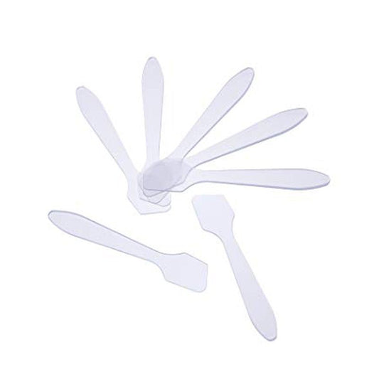 Mini Spatulas for Product Sampling, Clear Frosted, 50 count Canada