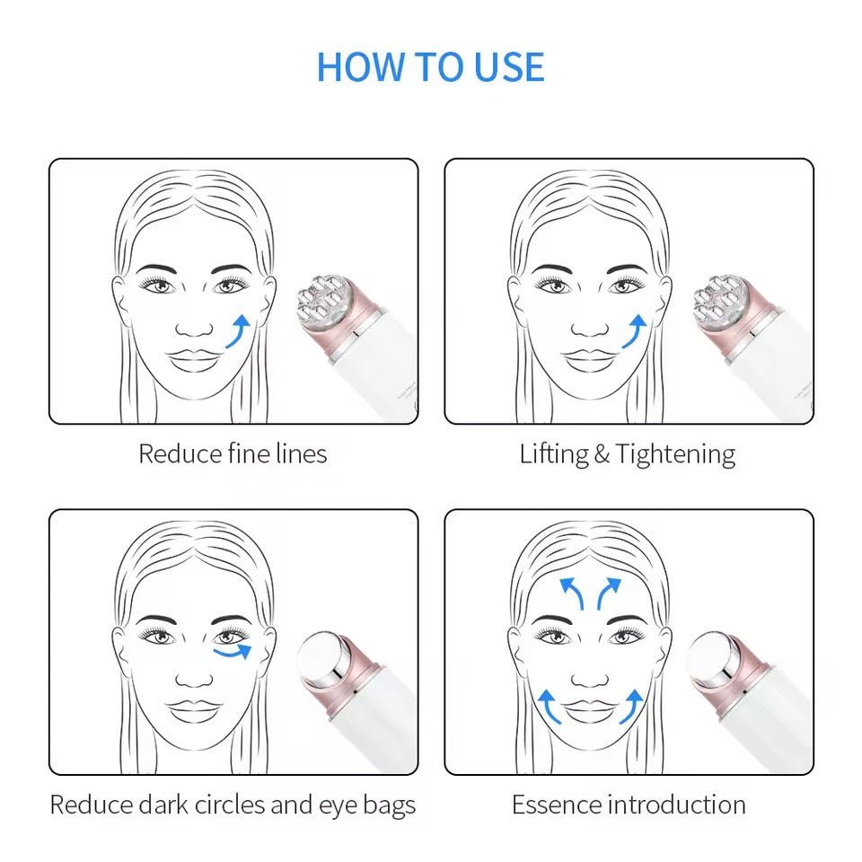 Multi Function RF / EMS / LED Light Therapy Facial Tool Canada