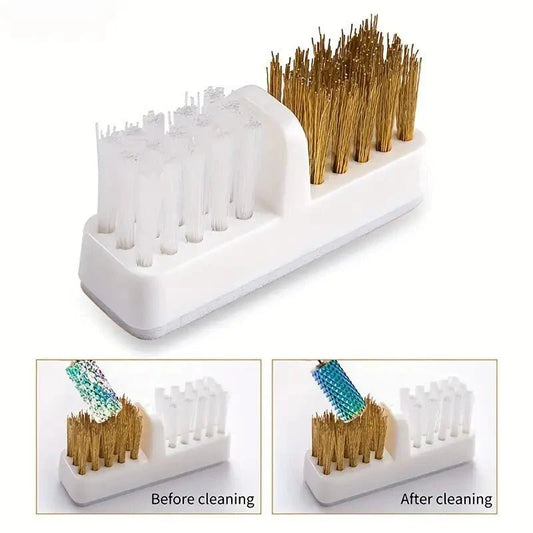 Nail Drill Bit Cleaning + Polishing Brush Canada