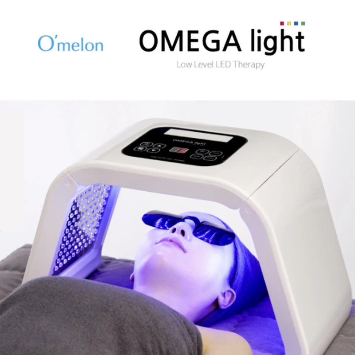 O'melon OMEGA PDT Light Therapy LED Skin Care Device Canada