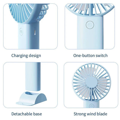 Portable Handheld Fan, USB Rechargeable for Treatment Room, Chemical Peels Canada