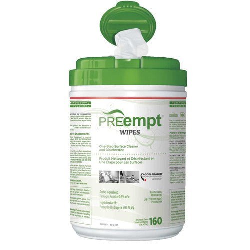 PREempt Surface Disinfectant Wipes (160 count) Canada