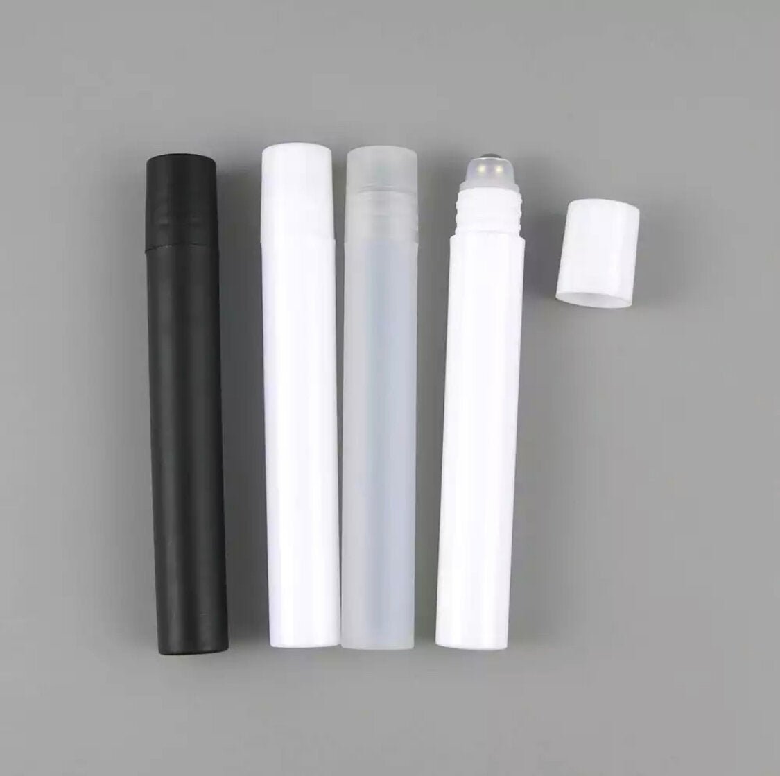 Roller Ball Packaging, 10ml Tube White, Pack of 6 Canada