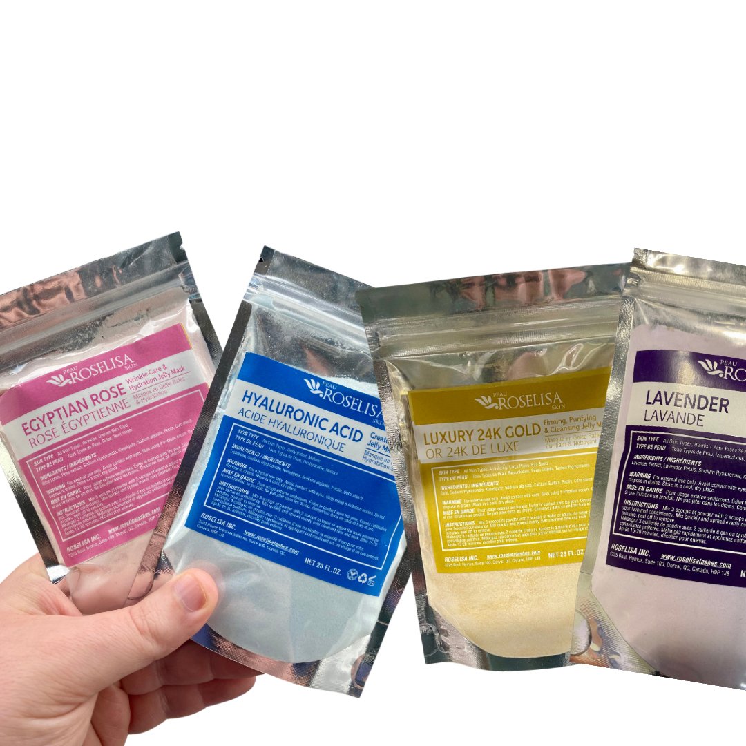 Roselisa Jelly Mask Sampler Bundle - All 10 Samples in 1 Bundle Canada