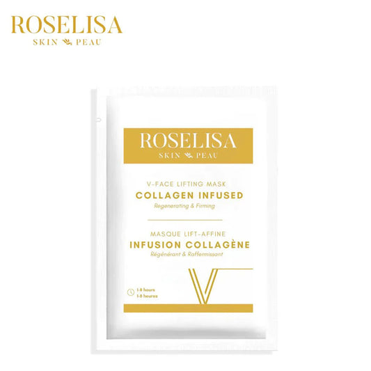 Roselisa V-Face Lifting Collagen Infused Mask - Regenerating + Firming