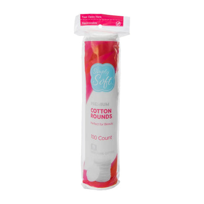 Simply Soft Premium Lint - Free Cotton Rounds Canada