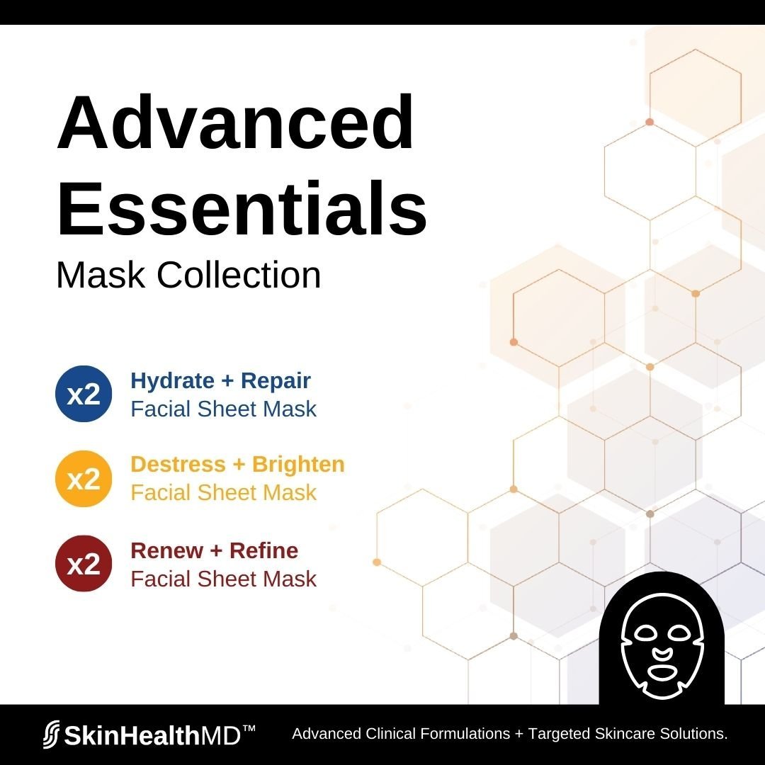 SkinHealthMD Advanced Essentials Mask Collection - Box of 6 Sheet Masks Canada